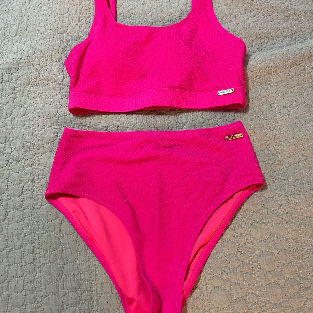 Hot Pink Bikini Set